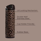 Brown Leopard Clean HY666-296