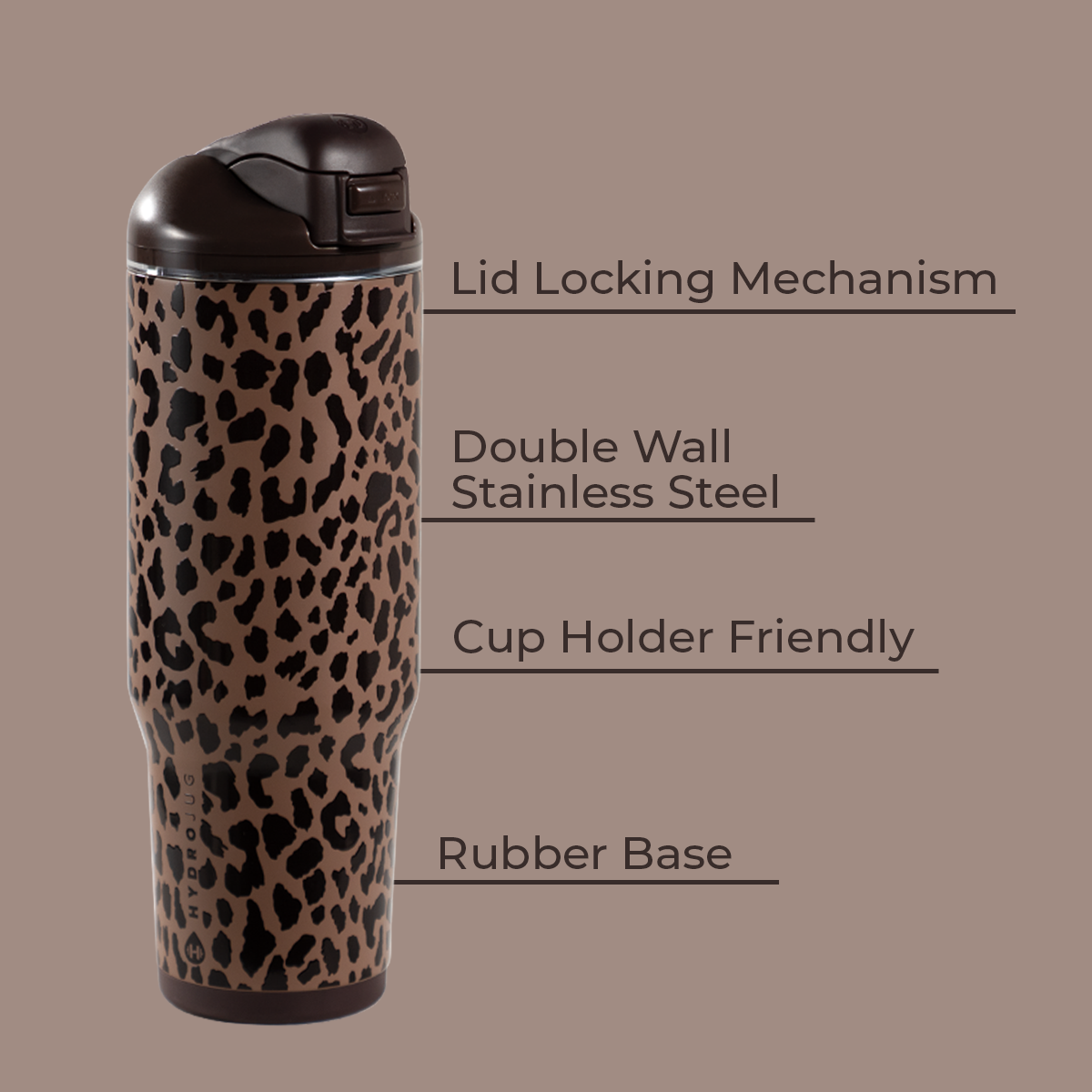 Brown Leopard Pure HY666-294