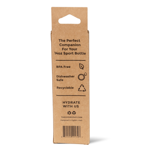 14oz Sport Straws Pure HY666-349