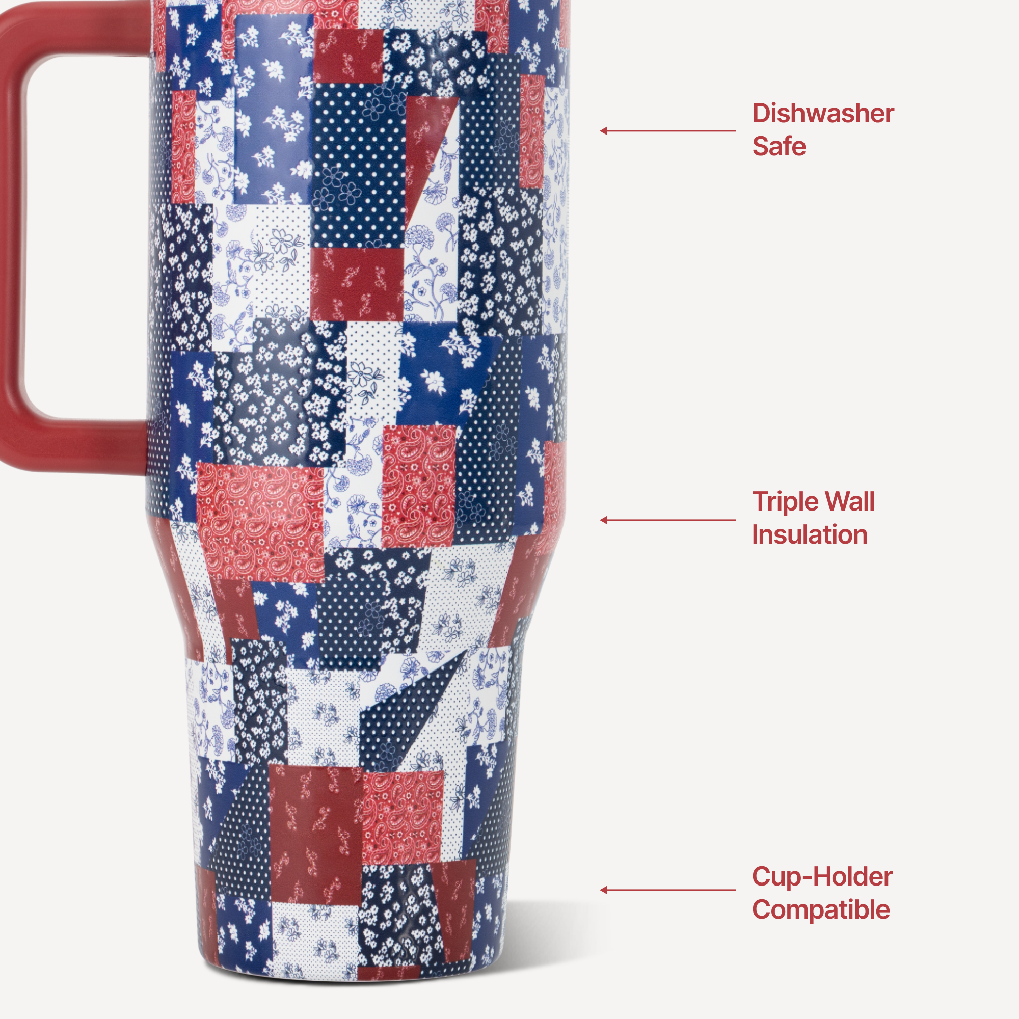 Quilted Americana Pure HY666-107